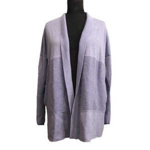lululemon athletica Lavender Open-Front Cardigan